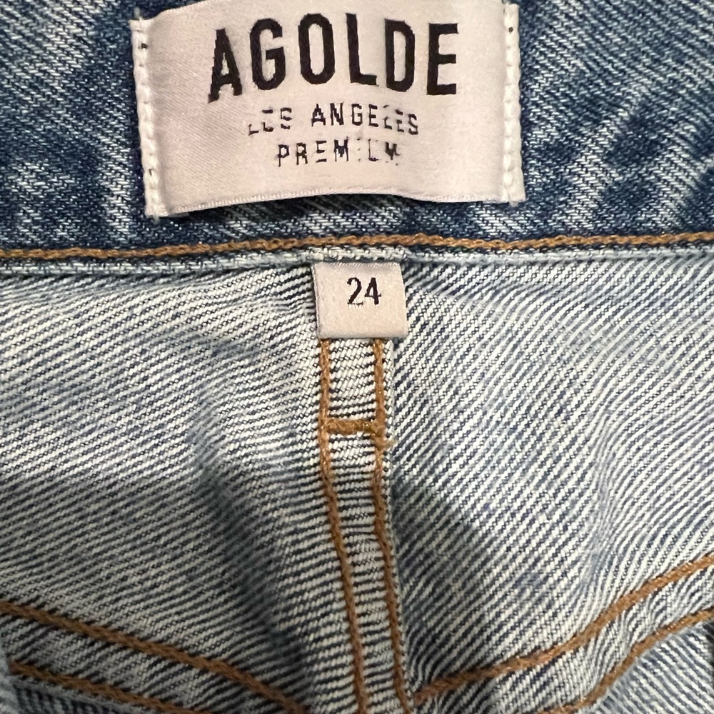 AGOLDE Riley High Rise Straight Crop - Picture 3 of 7